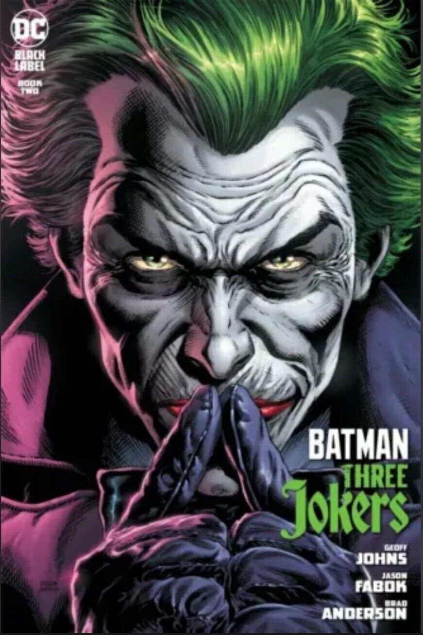 Batman Three Jokers #2 Jason Fabok Joker Cover DC Comics 2020