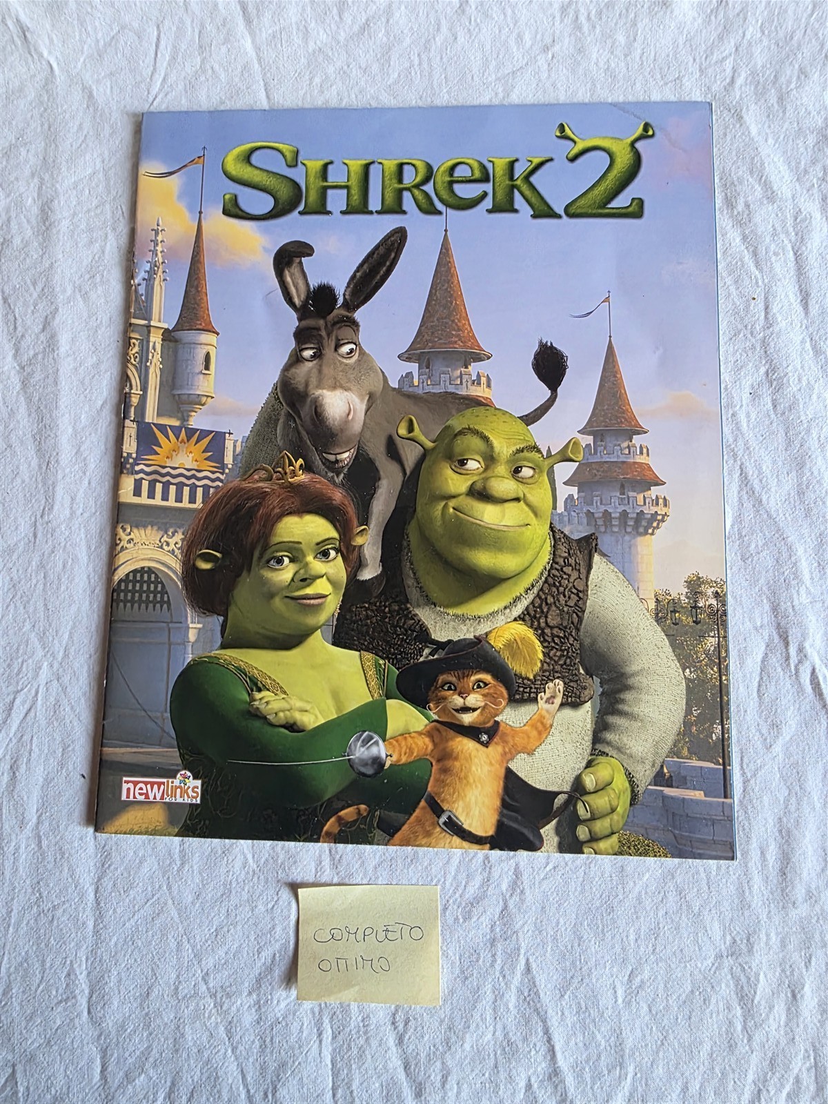 2004 New Links Complete Shrek 2 Figure Album Excellent Condition Rare Collection 2004 New Links Complete Shrek 2 Figure Album Excellent Condition Rare Collection