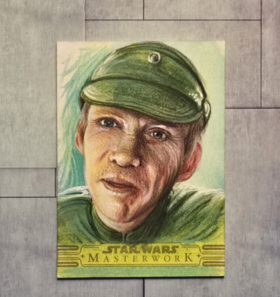 2025 Topps Masterwork Star Wars Admiral Piett Sketch by Greg Treize