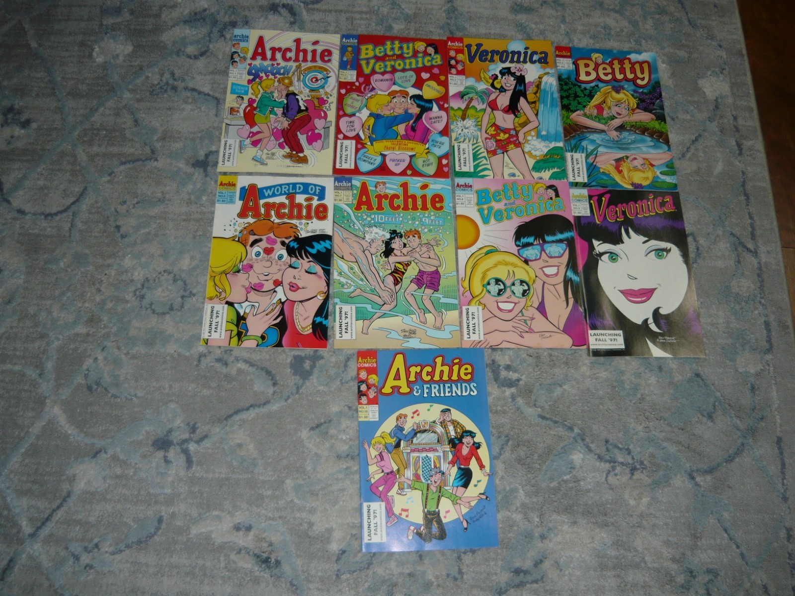 Archie's Ten Issue Collector's Set  [9 book lot]  See Description 1997