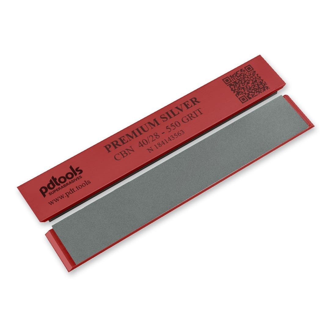 POLTAVA CBN Sharpening Stone 1x6" PDT Premium SILVER Vitrified-Metal Bond POLTAVA CBN Sharpening Stone 1x6" PDT Premium SILVER Vitrified-Metal Bond