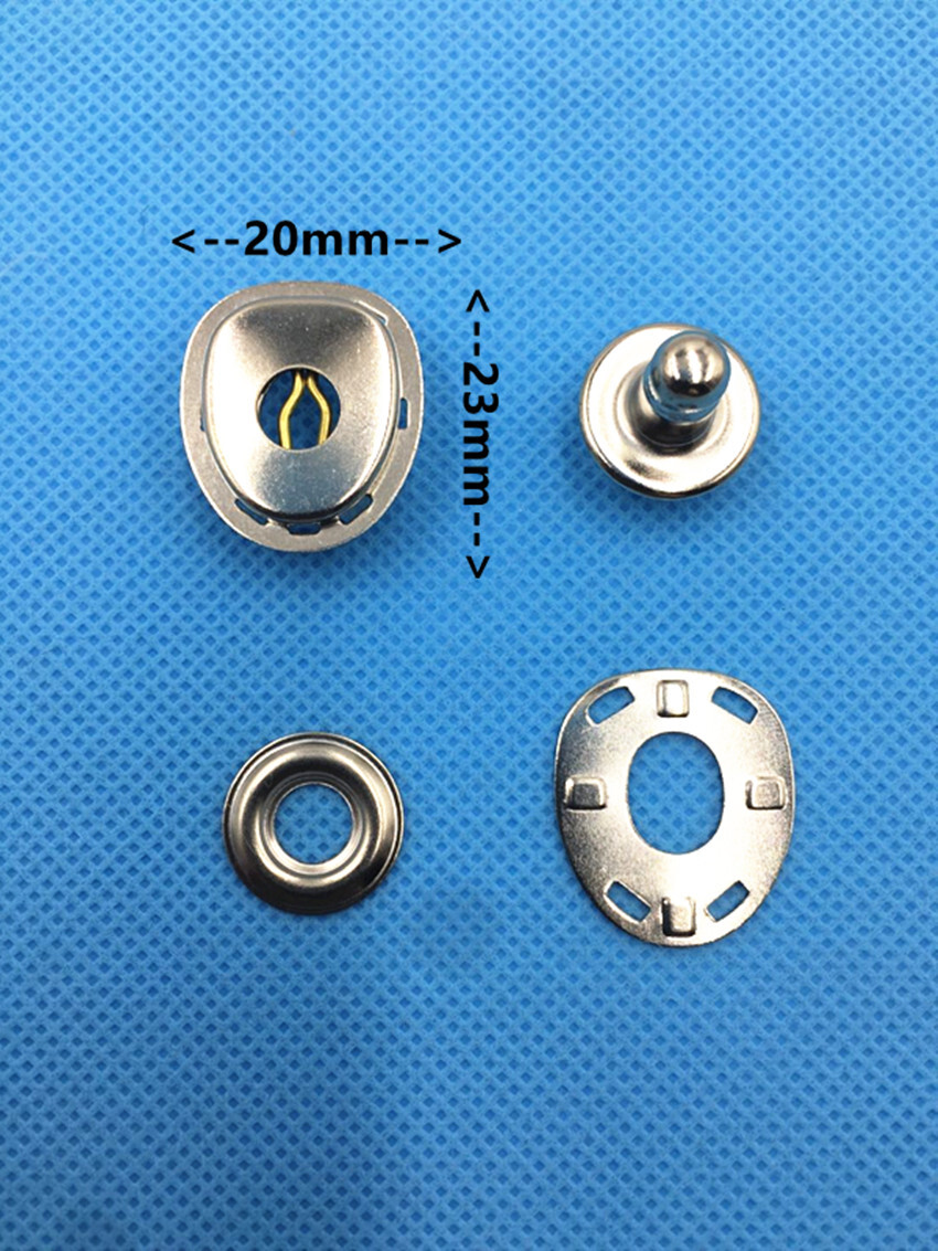 US lift the dot lift a dot fastener silver 1 Complete set Lot of 4pcs US lift the dot lift a dot fastener silver 1 Complete set Lot of 4pcs