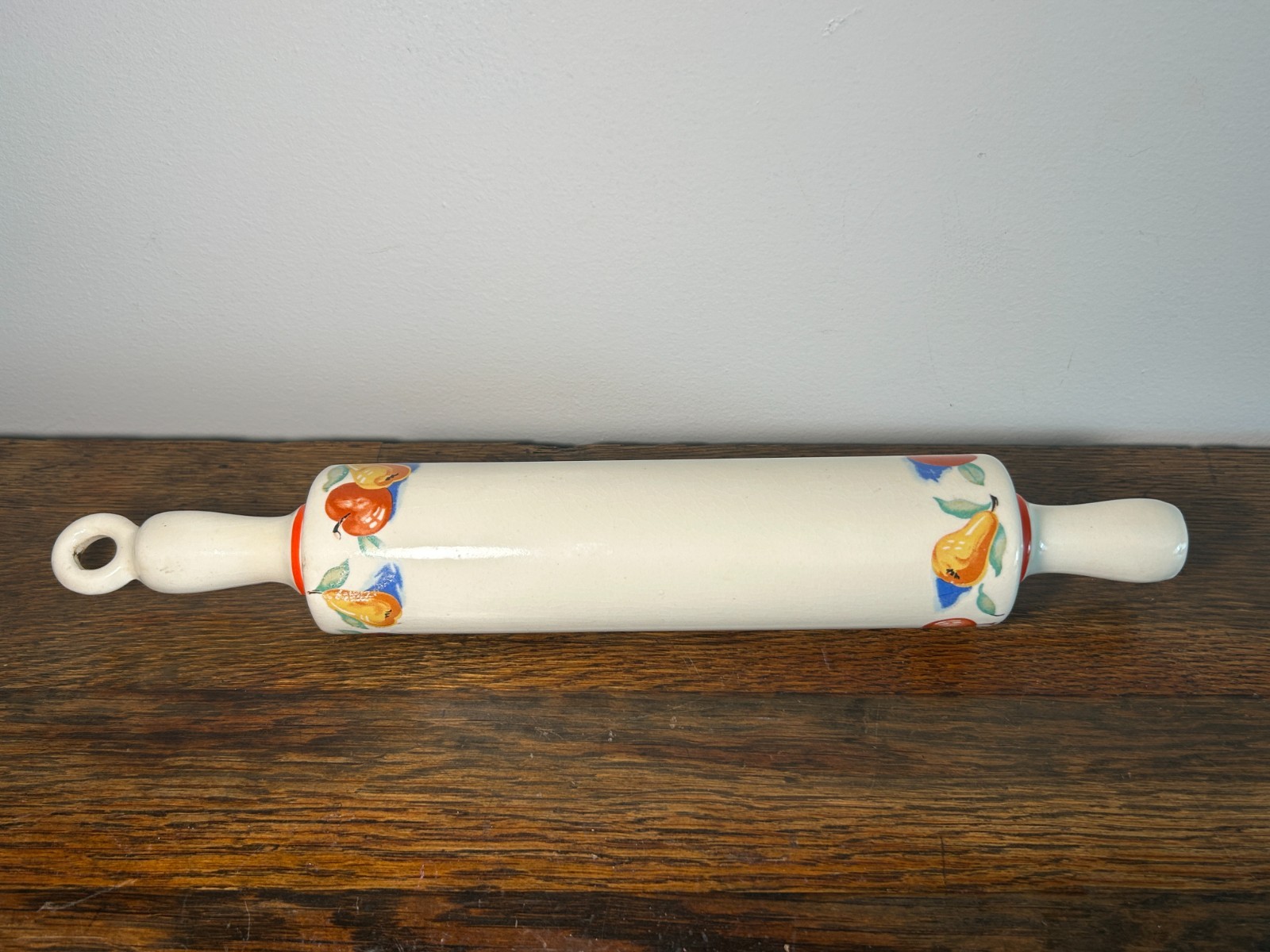 Vintage Harker Ceramic Rolling Pin Vintage Harker Ceramic Rolling Pin