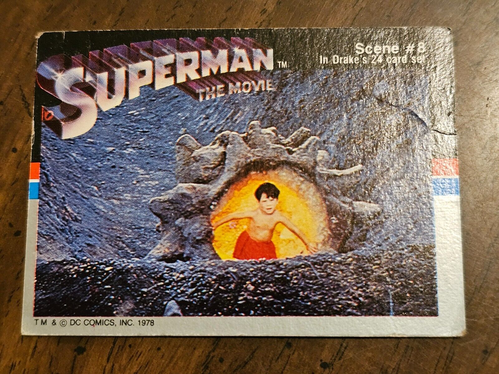 1978 Drake's Superman: The Movie Food Issue Superman-The Man of Steel #8