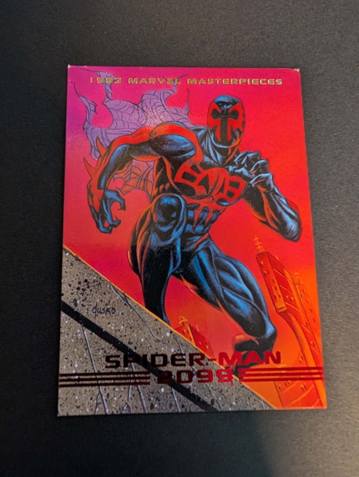 1993 Skybox Marvel Masterpieces #41 Spider-Man 2099