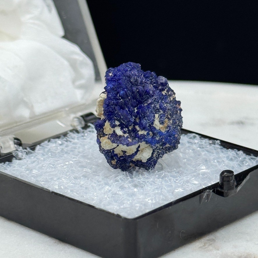Natural Azurite Crystal Specimen Hanover Tunnel #2 New Mexico Natural Azurite Crystal Specimen Hanover Tunnel #2 New Mexico