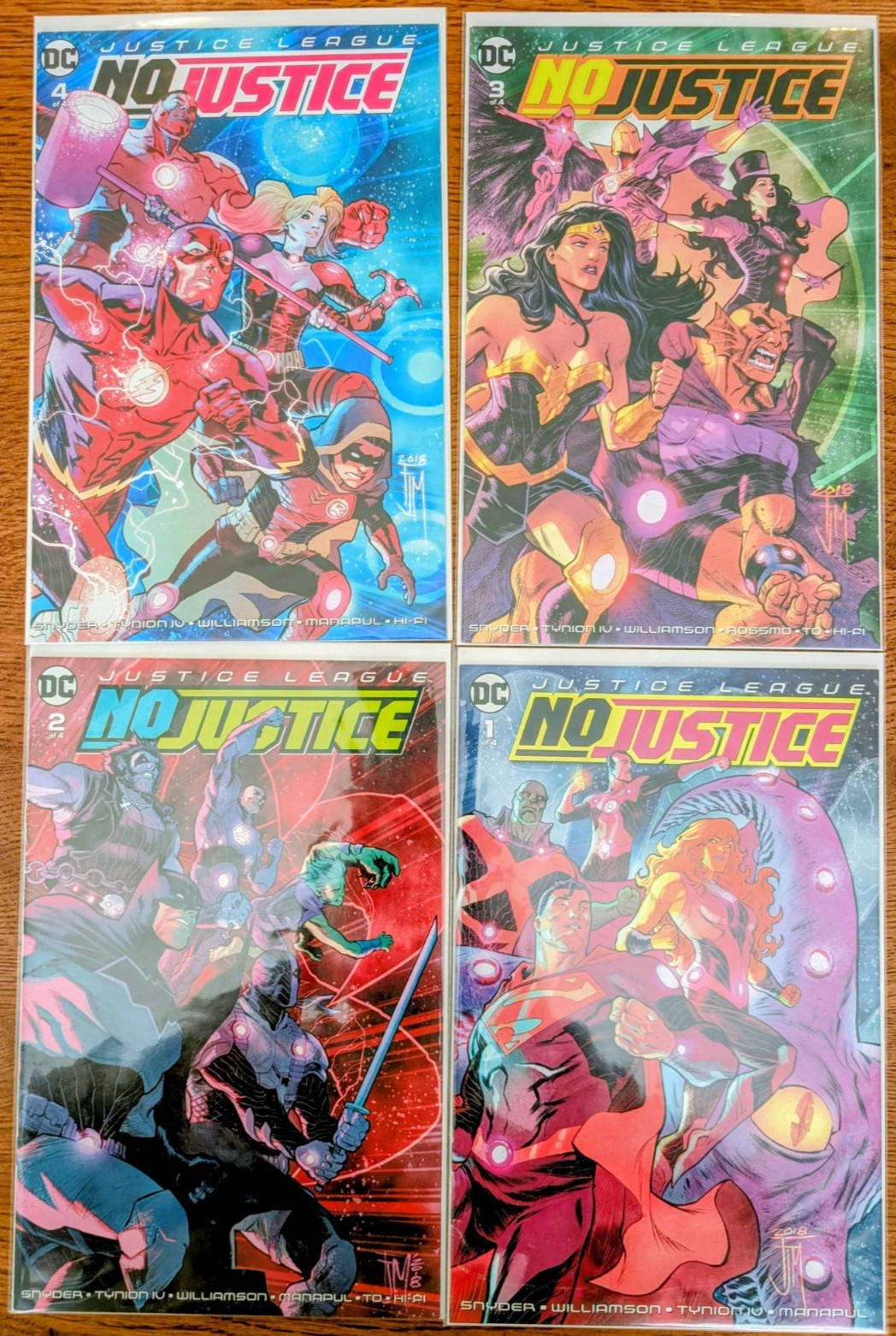 JUSTICE LEAGUE NO JUSTICE 1-4 COMPLETE RUN 1 2 3 4 JUSTICE LEAGUE NO JUSTICE 1-4 COMPLETE RUN 1 2 3 4