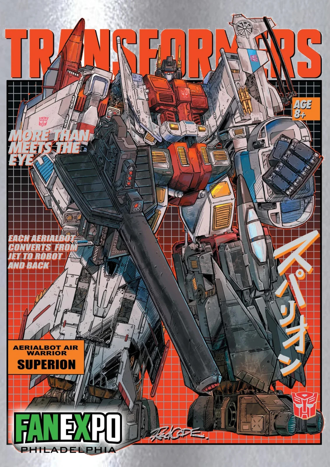 TRANSFORMERS #31 FREE TOPLOADER REDCODE FANEXPO PHILLY FOIL LTD 500 NM TRANSFORMERS #31 FREE TOPLOADER REDCODE FANEXPO PHILLY FOIL LTD 500 NM