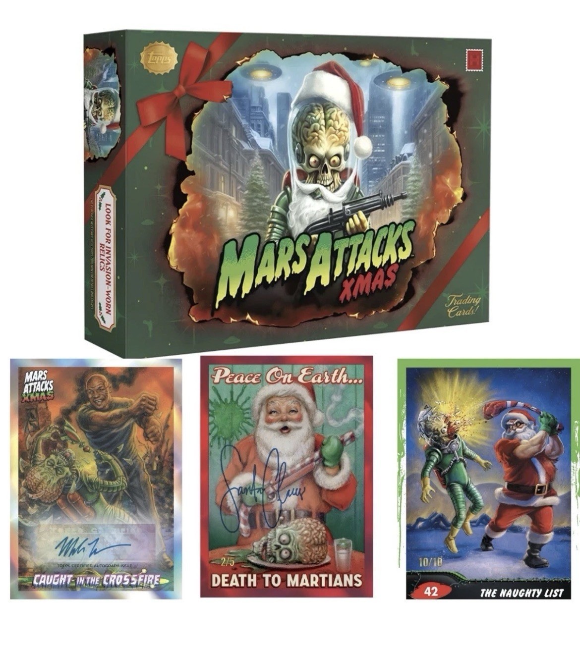 2026 Topps Mars Attacks Christmas Hobby Box Presale Ships 10/16/2026 2026 Topps Mars Attacks Christmas Hobby Box Presale Ships 10/16/2026