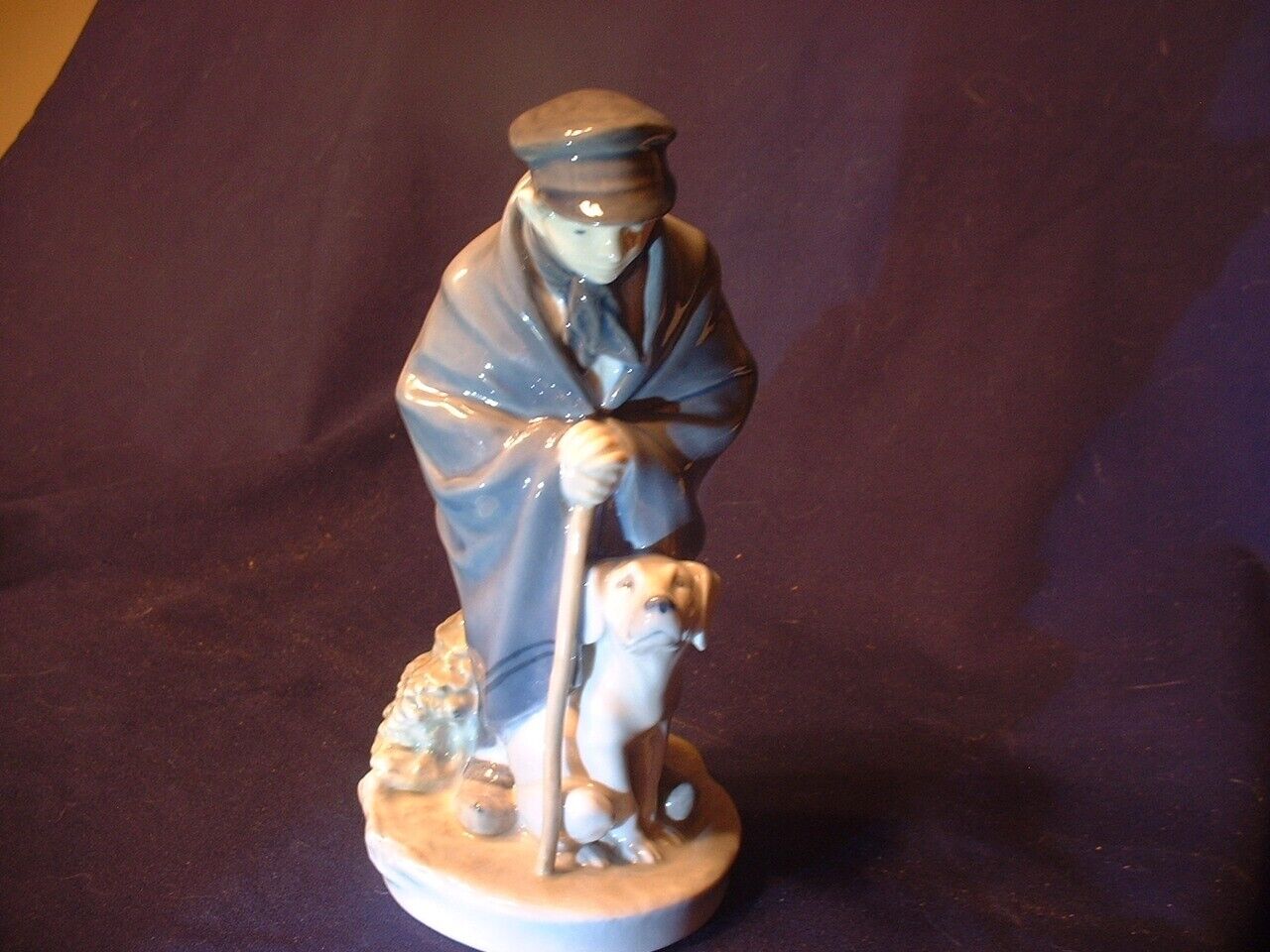 Lovely Royal Copenhagen #782 Boy with Dog Porcelain Figurine