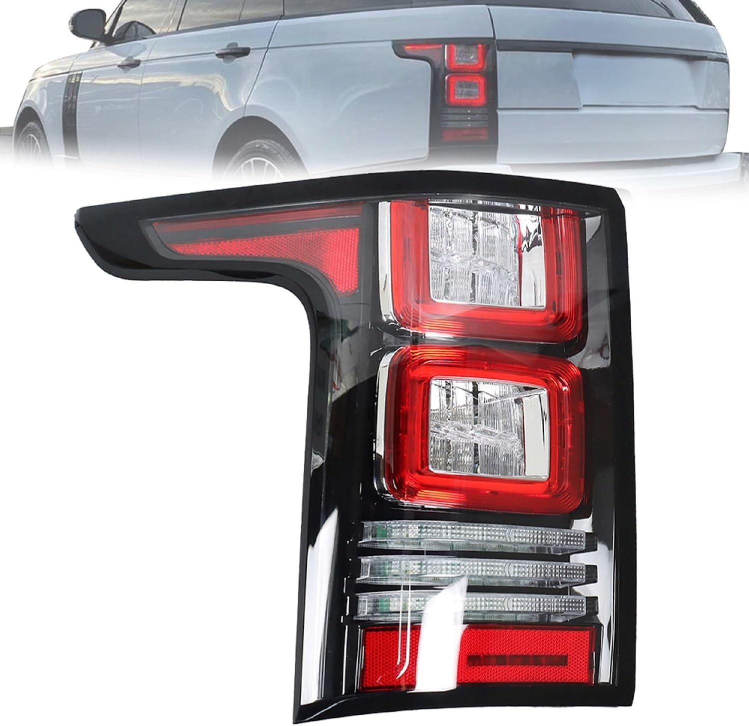 Left Side Tail Light Replacement for Range Rover L405 2013-2017 Rear Tail Light Left Side Tail Light Replacement for Range Rover L405 2013-2017 Rear Tail Light