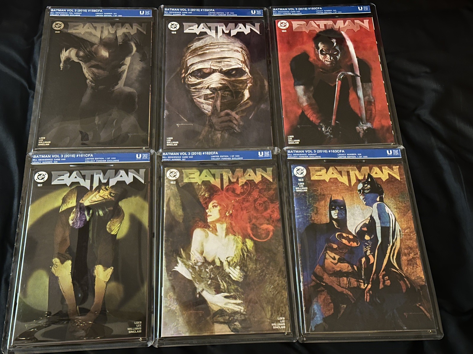 Batman H2SH Full Set LIMIT 1000 Sienkiewicz CF Exclusive SEALED UNCIRCULATED Batman H2SH Full Set LIMIT 1000 Sienkiewicz CF Exclusive SEALED UNCIRCULATED