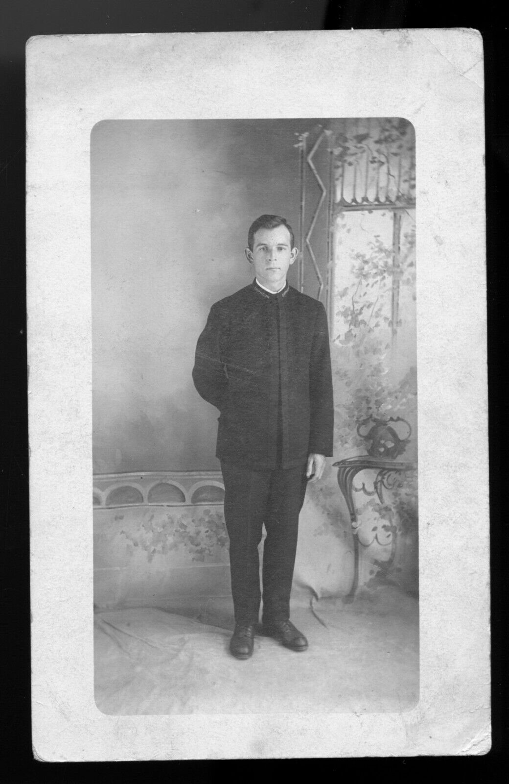 Orpheum Vaudeville Theatre Usher 1904-08 Real Photo Postcard