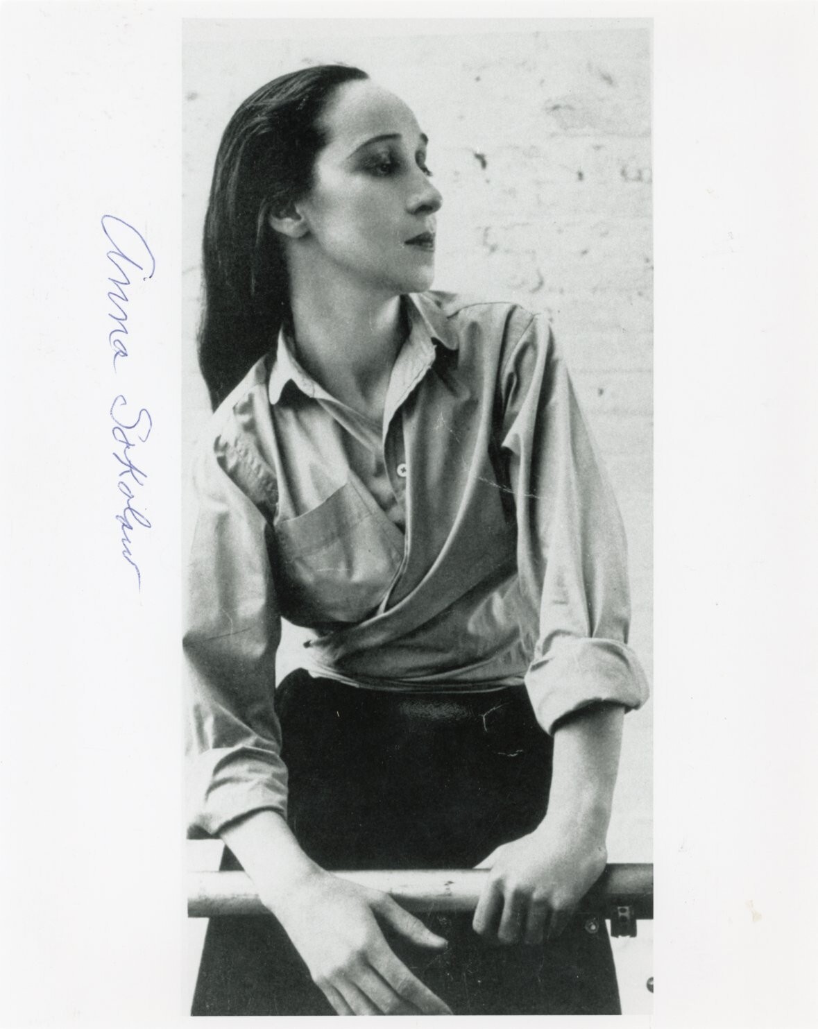 Anna Sokolow- Signed Photograph Anna Sokolow- Signed Photograph