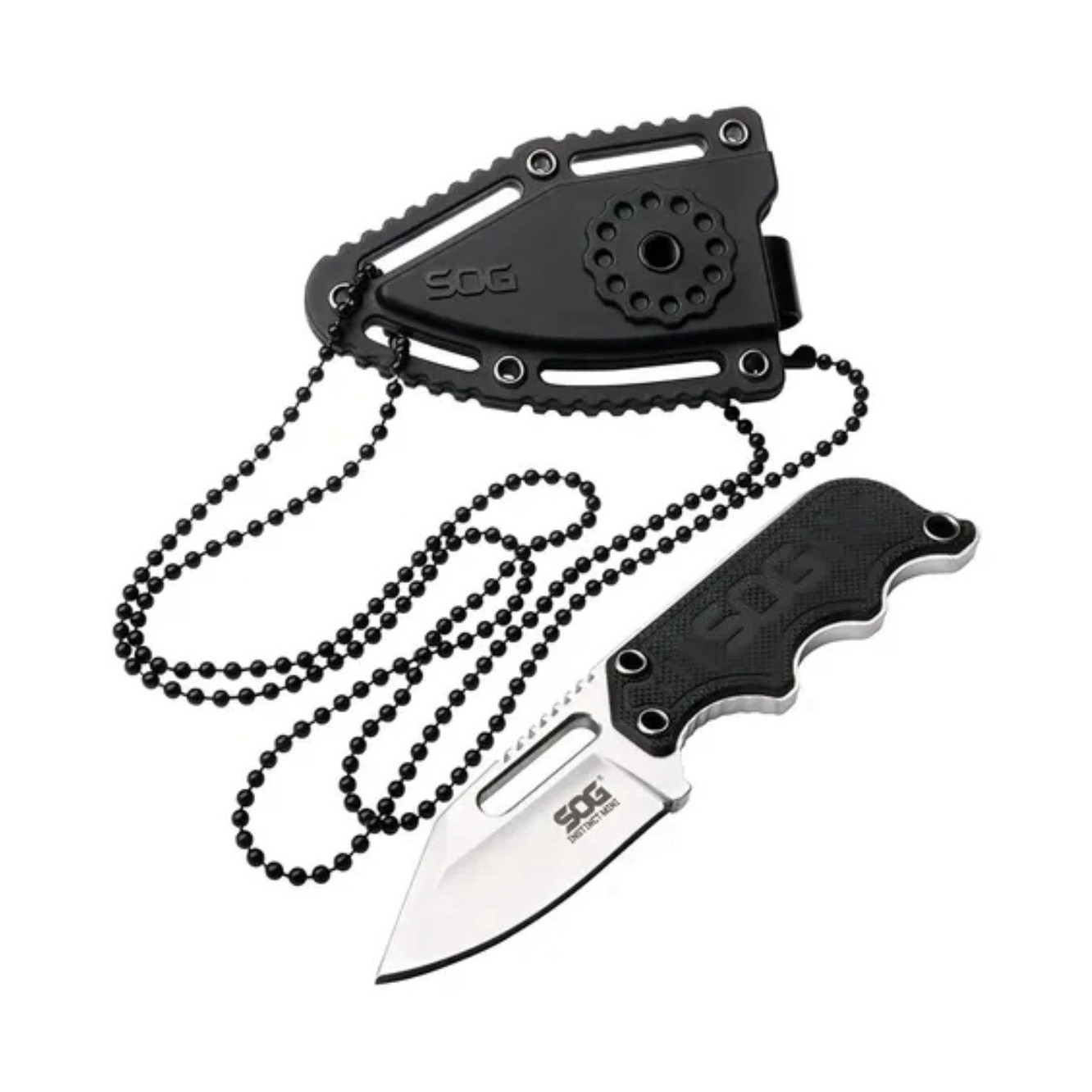 SOG Instinct Mini Fixed Blade Tactical Knife Stainless Steel Sheath SOG Instinct Mini Fixed Blade Tactical Knife Stainless Steel Sheath