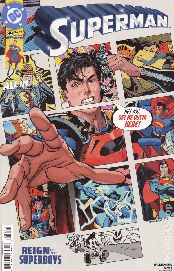Superman #39A NM 2026 Stock Image Superman #39A NM 2026 Stock Image