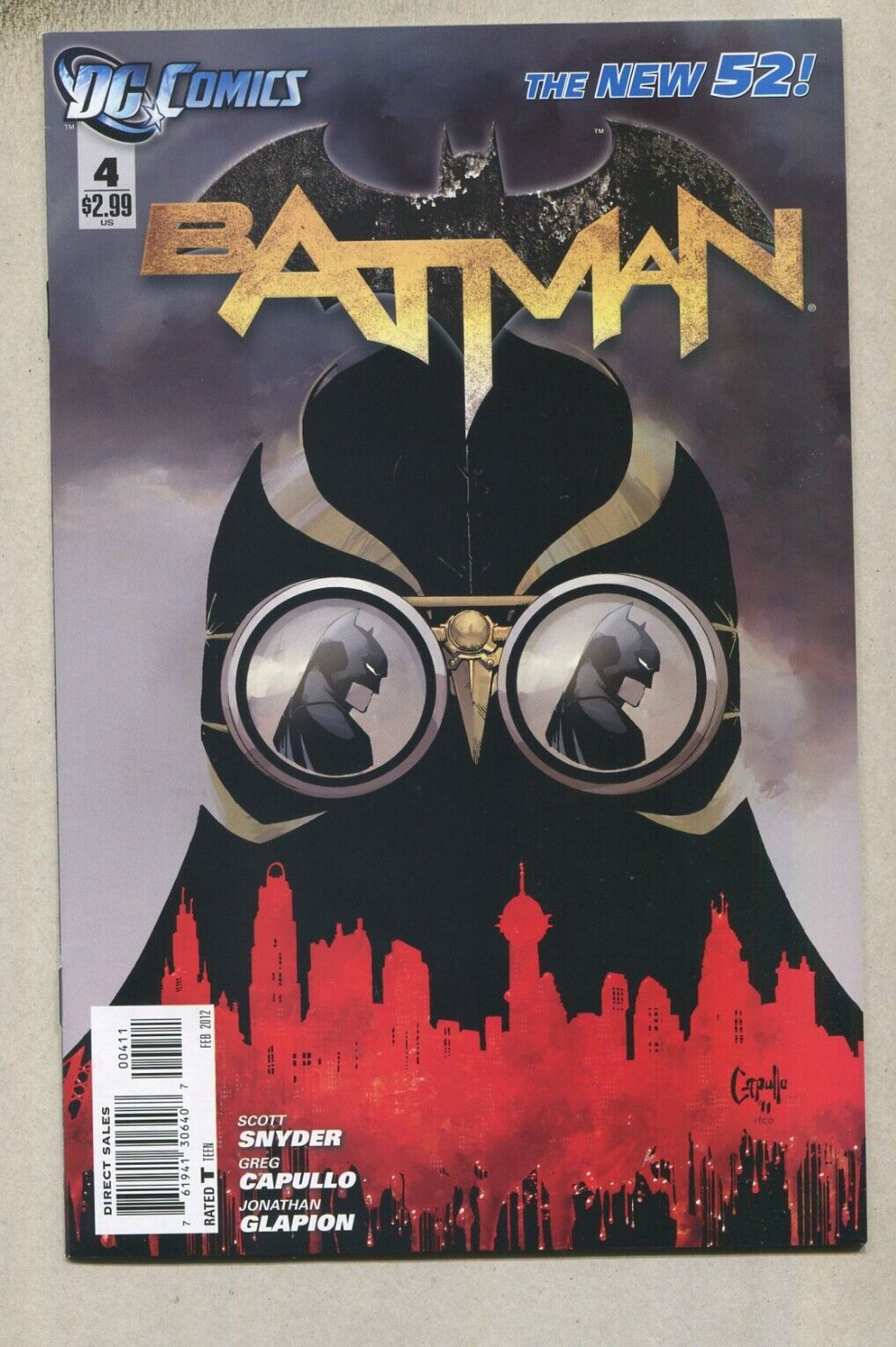 Batman: #4 VF/NM The New 52   DC  Comics  D7