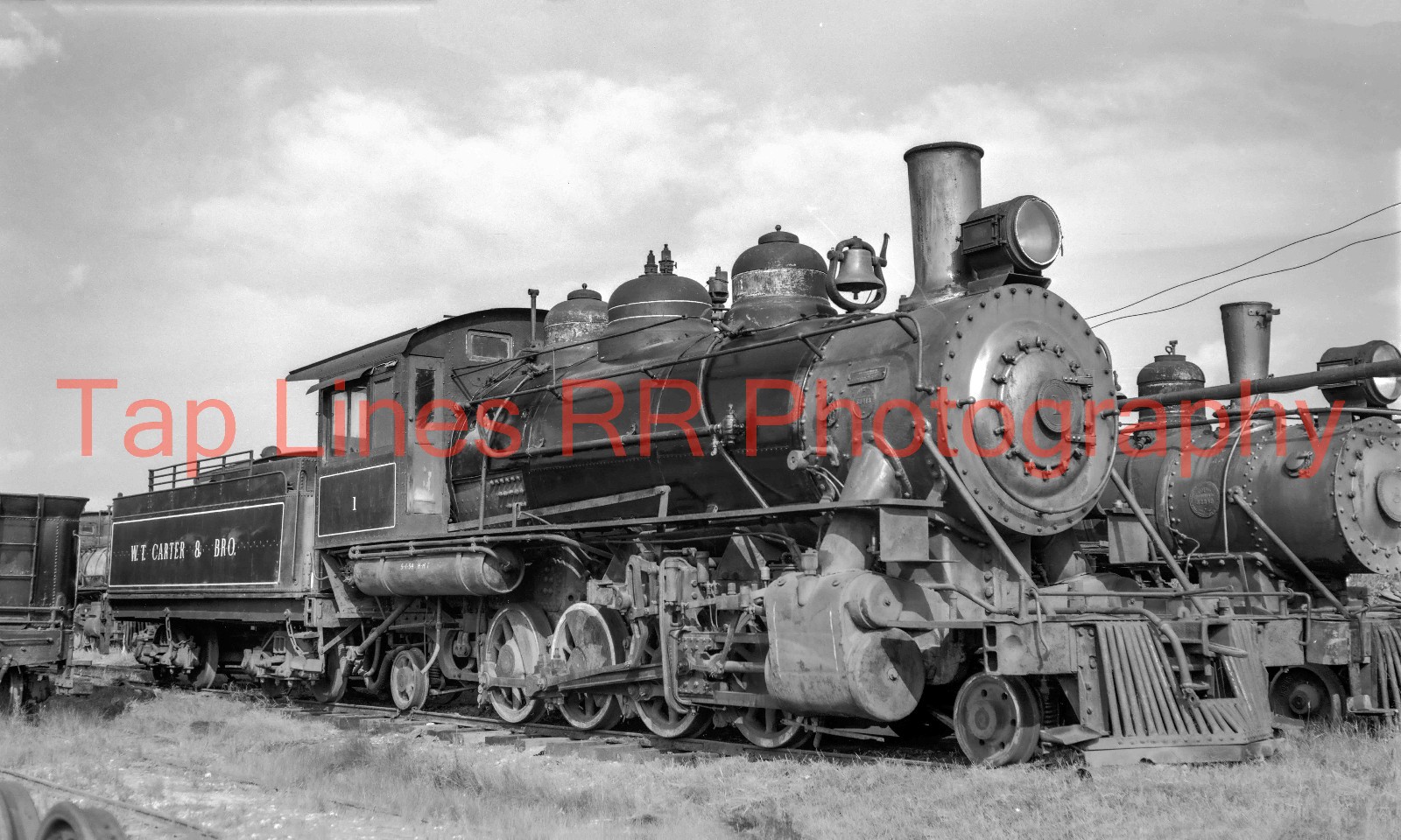 W T Carter & Brothers #1 2-6-2 Camden TX 6-13-1959 Harold Stewart NEW 5X8 PHOTO W T Carter & Brothers #1 2-6-2 Camden TX 6-13-1959 Harold Stewart NEW 5X8 PHOTO