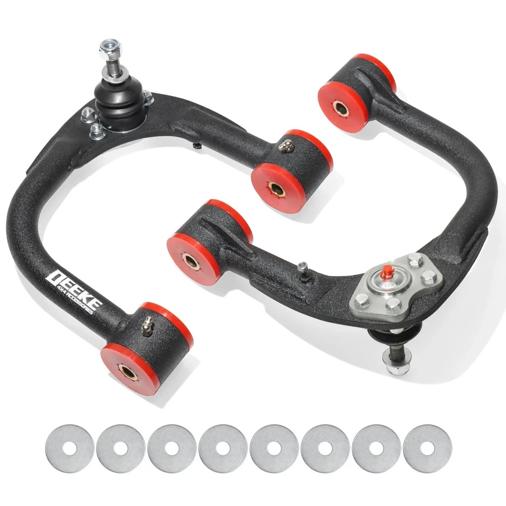 Front Upper Control Arms for 2005-2023 Toyota Tacoma, 1–4" Lift, Heavy Dut