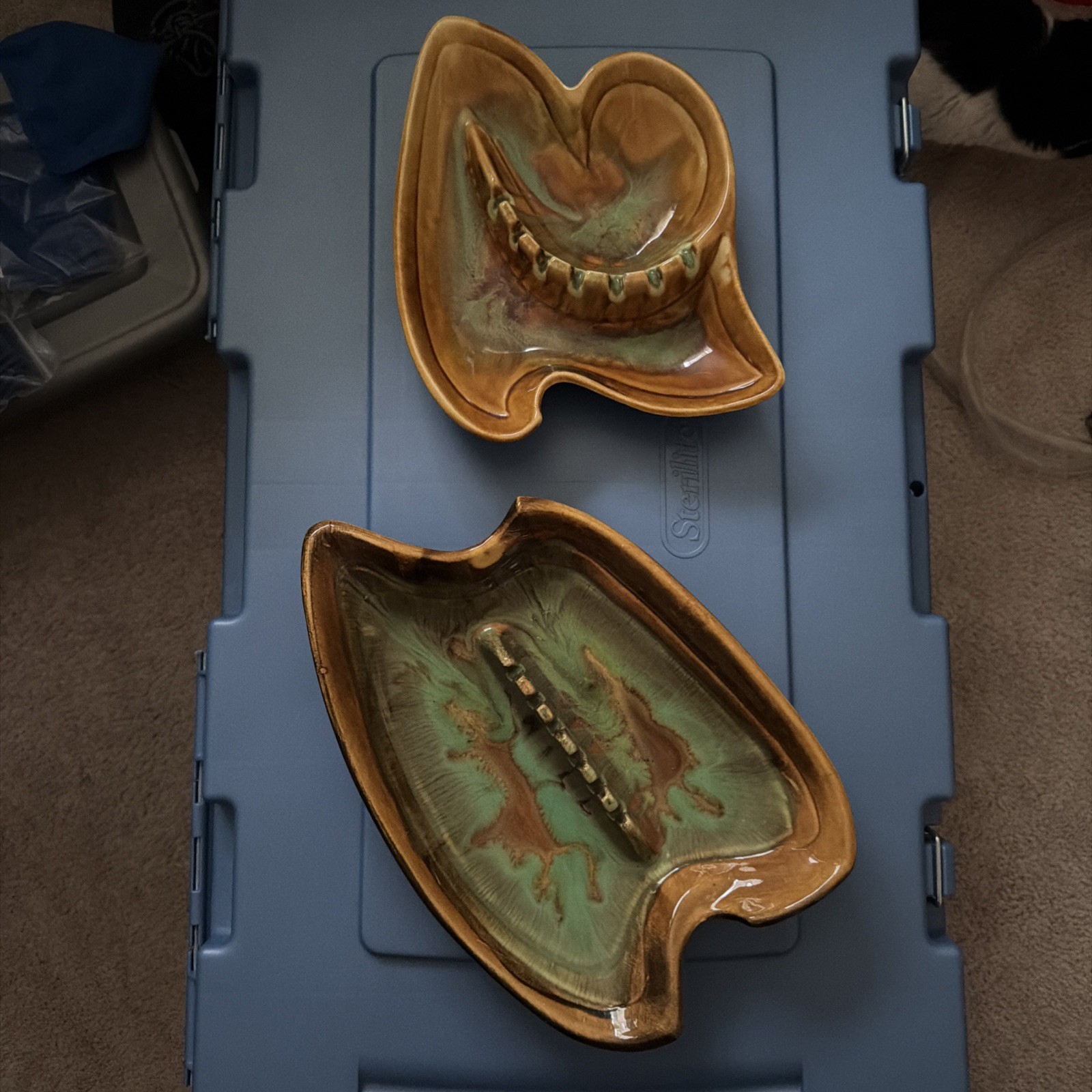 Maurice California Vintage Ash Trays - 2 Maurice California Vintage Ash Trays - 2