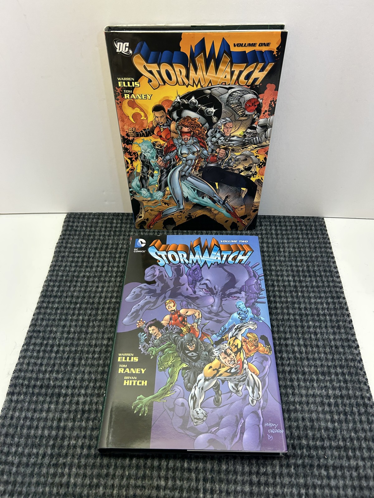 Stormwatch Warren Ellis Vol 1 & 2 Hardcover HC Set DC Comics Complete Stormwatch Warren Ellis Vol 1 & 2 Hardcover HC Set DC Comics Complete