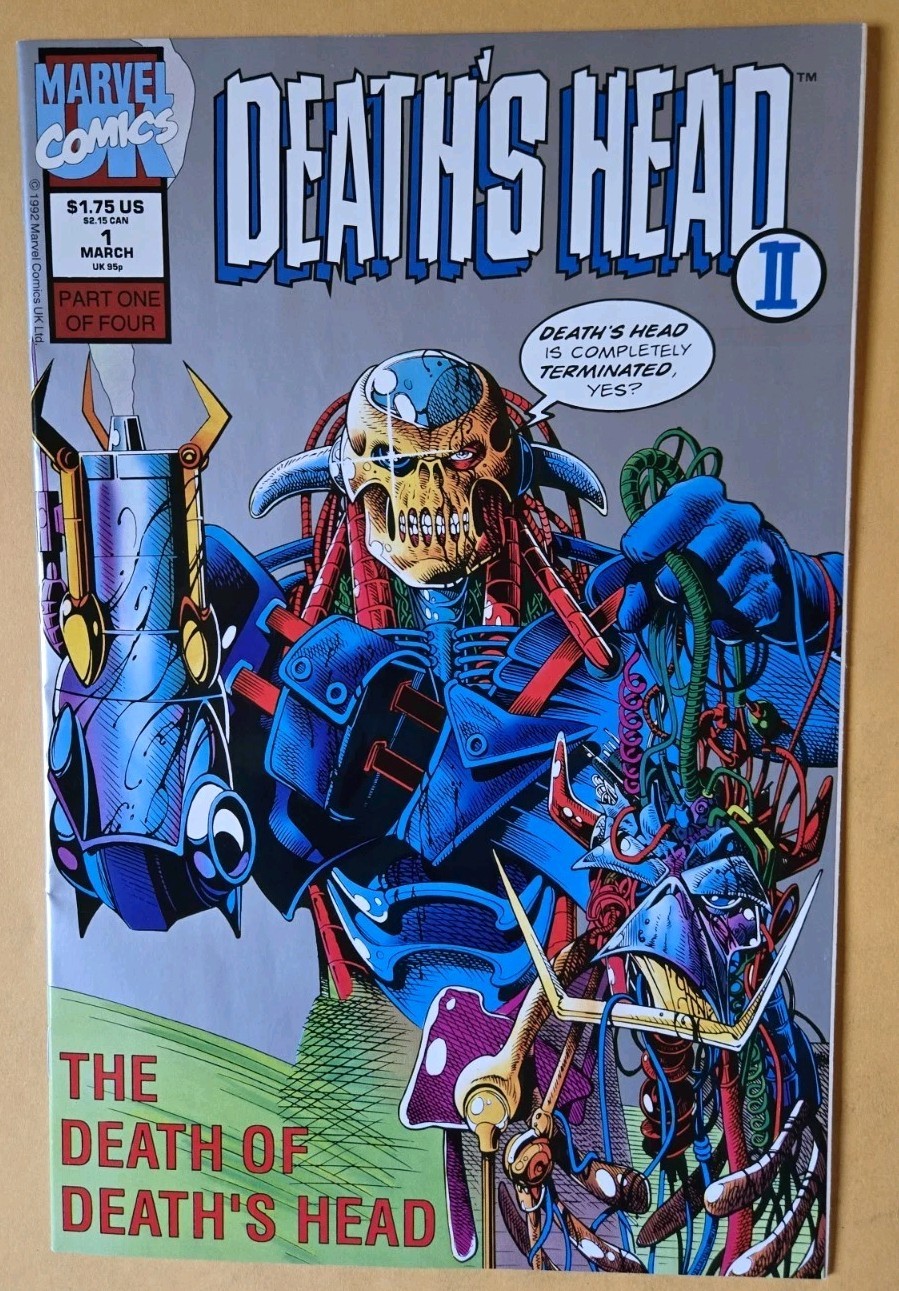 Death's Head II #1 VF (8.0) Marvel Comics UK, 3/92 Death's Head II #1 VF (8.0) Marvel Comics UK, 3/92