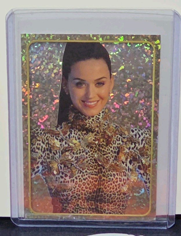 2025 Unofficial Pop-Stars Album Katy Perry Gold Foil Sticker #73