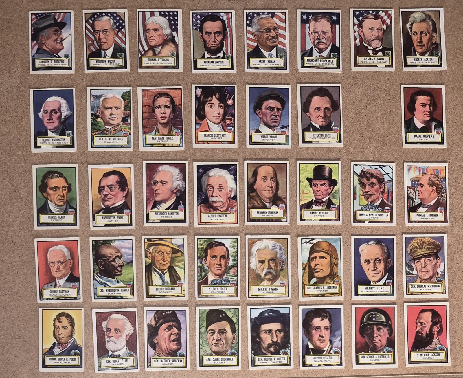 1952 Topps Look N See Vintage Popular VG Set 134/135 No Ruth (One Collector) 1952 Topps Look N See Vintage Popular VG Set 134/135 No Ruth (One Collector)