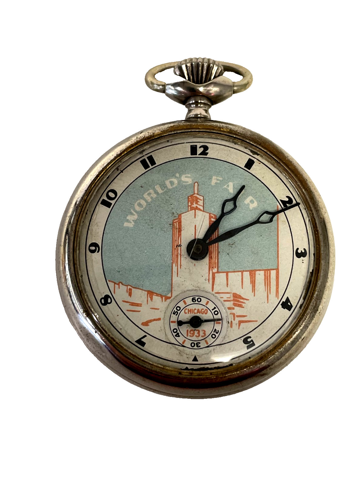 Vintage 1933 World's Fair POCKET WATCH Vintage 1933 World's Fair POCKET WATCH
