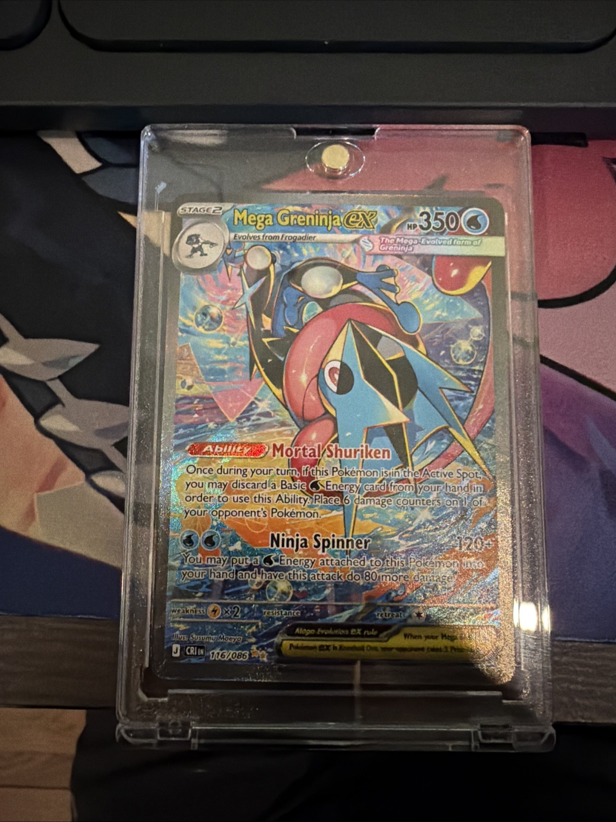 Mega Greninja Ex 116/086 Mega Greninja Ex 116/086