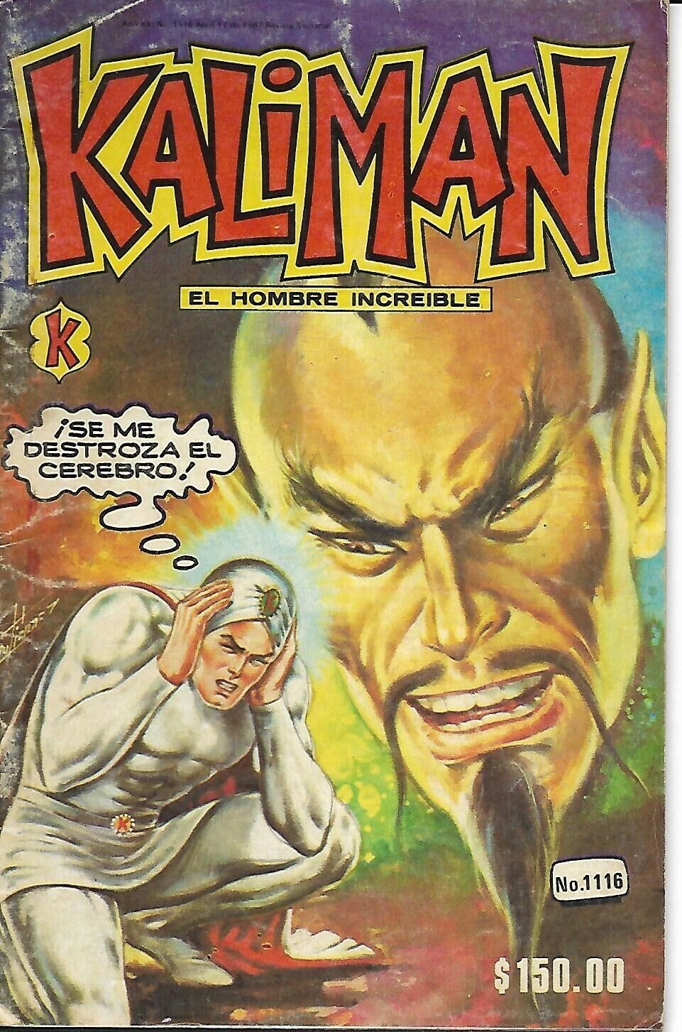 Kaliman El Hombre Increible #1116 - Abril 17, 1987