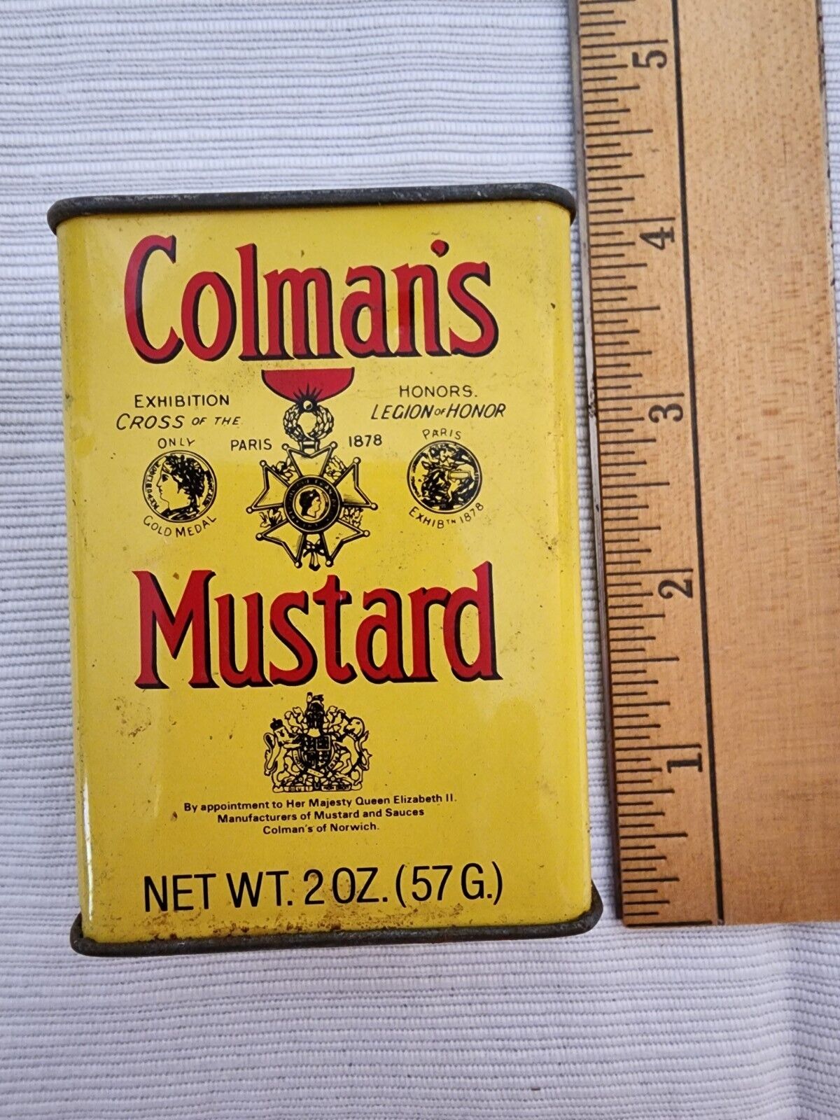 Vintage Coleman's Mustard 2oz. Tin