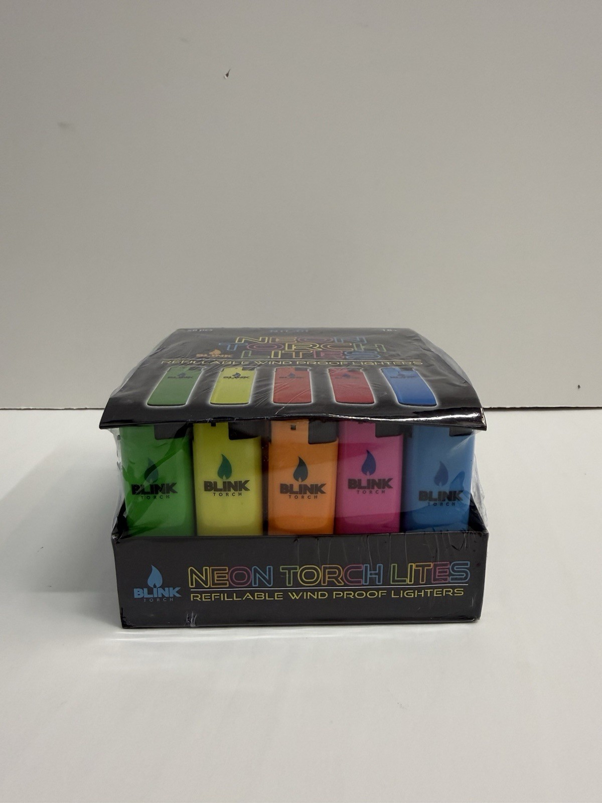 Blink Lighters Neon Torch Lites Refillable - 50ct Blink Lighters Neon Torch Lites Refillable - 50ct