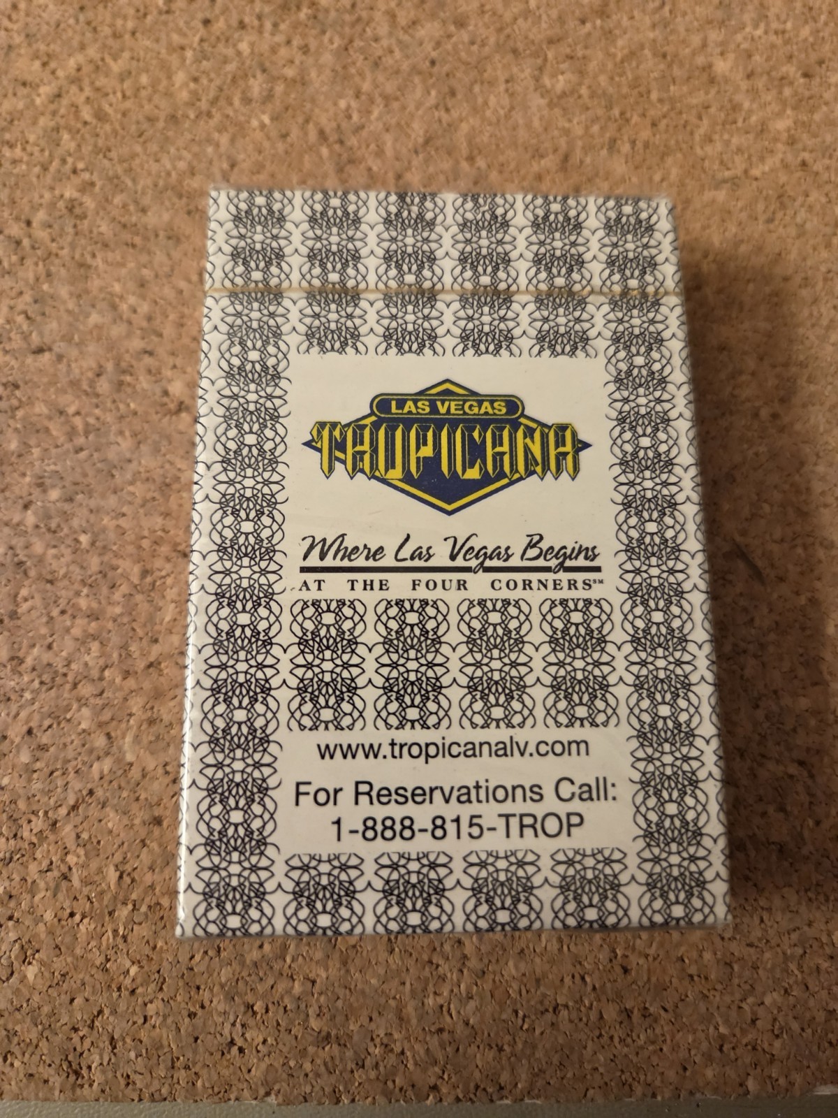 Vintage 1995 Tropicana Las Vegas Sealed Playing Cards Deck Uncut Defunct Vintage 1995 Tropicana Las Vegas Sealed Playing Cards Deck Uncut Defunct