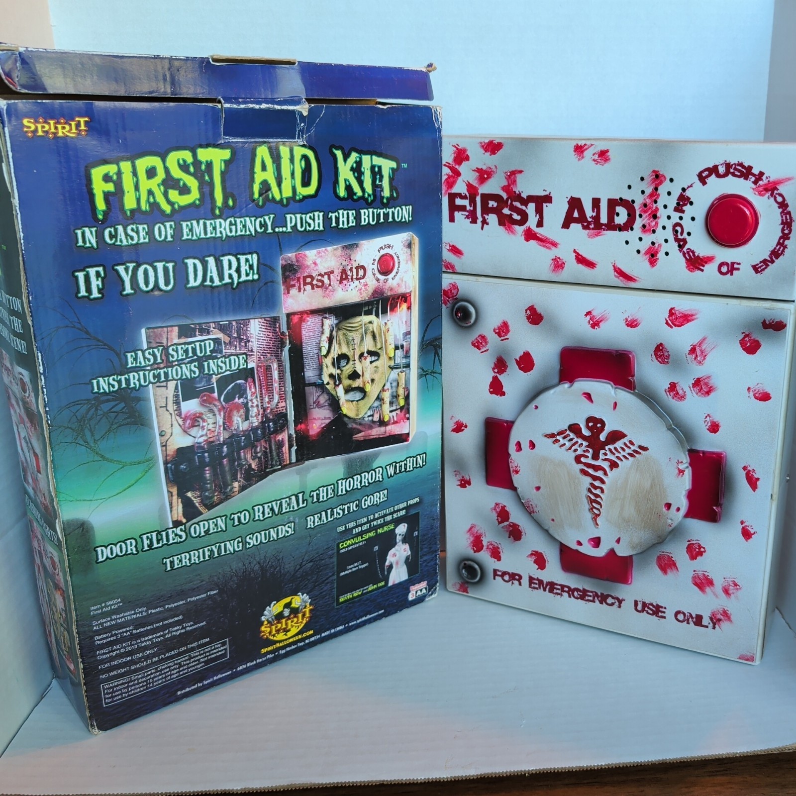 Spirit Halloween Animated First Aid Kit