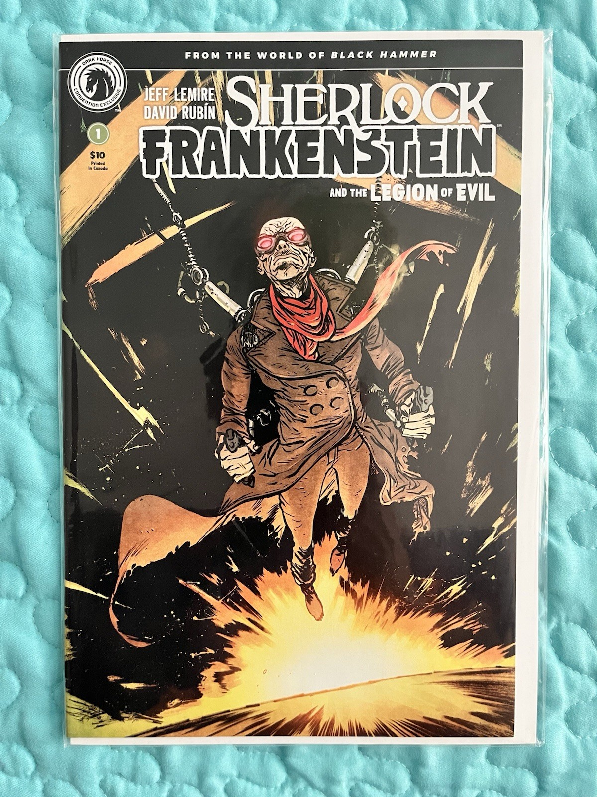 Sdcc 2017 Sherlock Frankenstein And The Legion Of Evil #1 Variant LE750 Sdcc 2017 Sherlock Frankenstein And The Legion Of Evil #1 Variant LE750