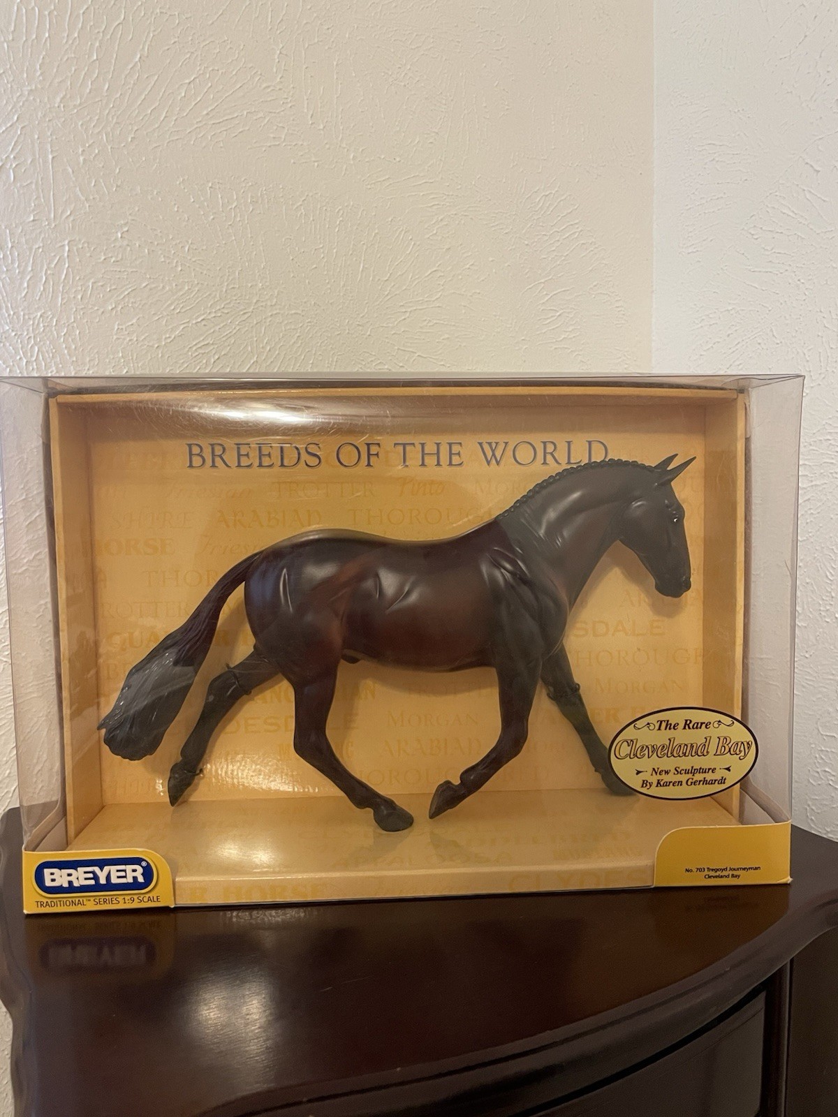 Breyer Horse TREGOYD JOURNEYMAN Cleveland Bay Model #703 Traditional RETIRED Breyer Horse TREGOYD JOURNEYMAN Cleveland Bay Model #703 Traditional RETIRED