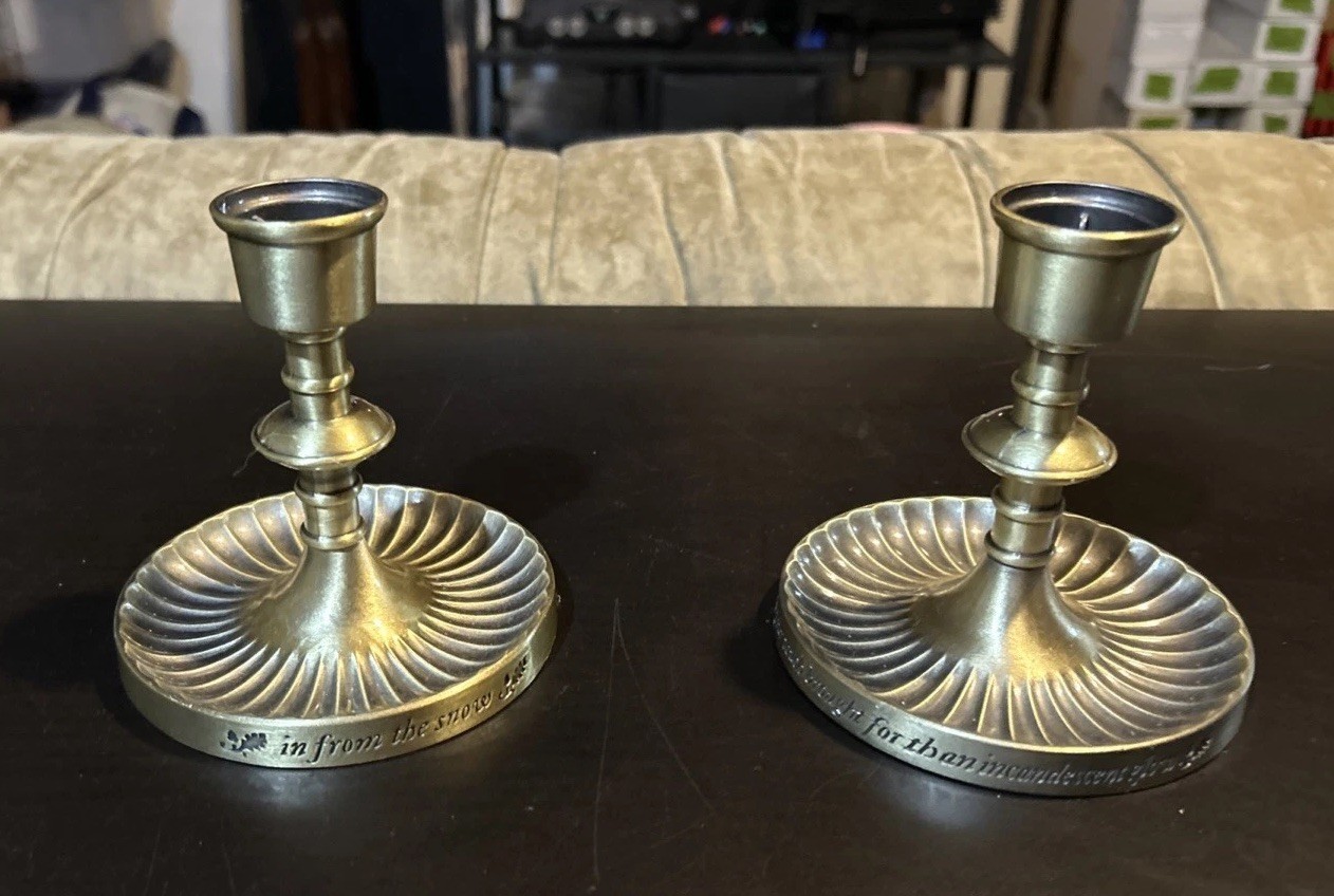 2 Taylor Swift Candle Holders No Box Not Used