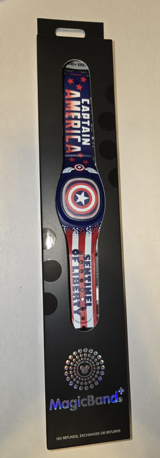 NEW Disney Parks Magic Band Plus + Captain America Sentinel Of Liberty UNLINKED NEW Disney Parks Magic Band Plus + Captain America Sentinel Of Liberty UNLINKED