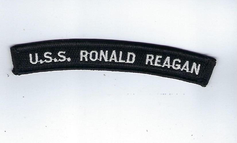 USS Ronald Reagan, CVN-76, US Navy "Rocker" USS Ronald Reagan, CVN-76, US Navy "Rocker"