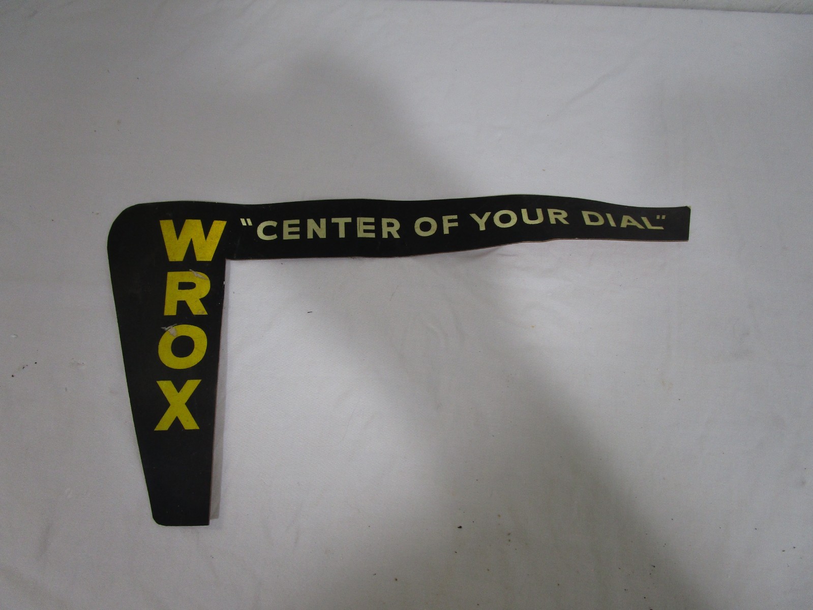 Rare 40's/50's? WROX Clarksdale MS Historic Blues Radio Station Advertising Sign Rare 40's/50's? WROX Clarksdale MS Historic Blues Radio Station Advertising Sign