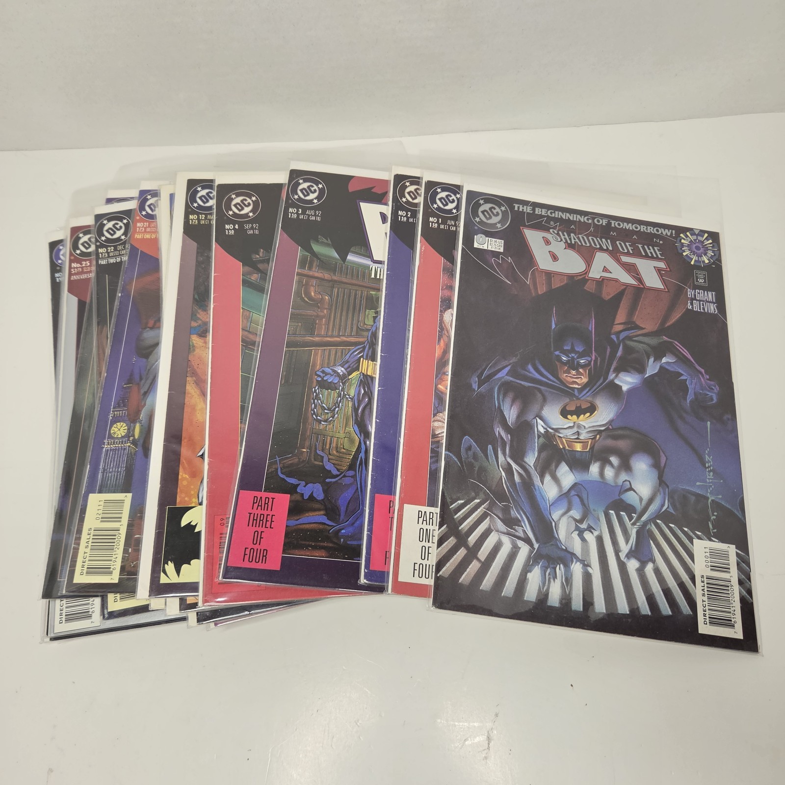 Batman: Shadow of the Bat 90's Lot of 19 #0, 1-4, 12, 17-23, & More DC Comics NM Batman: Shadow of the Bat 90's Lot of 19 #0, 1-4, 12, 17-23, & More DC Comics NM