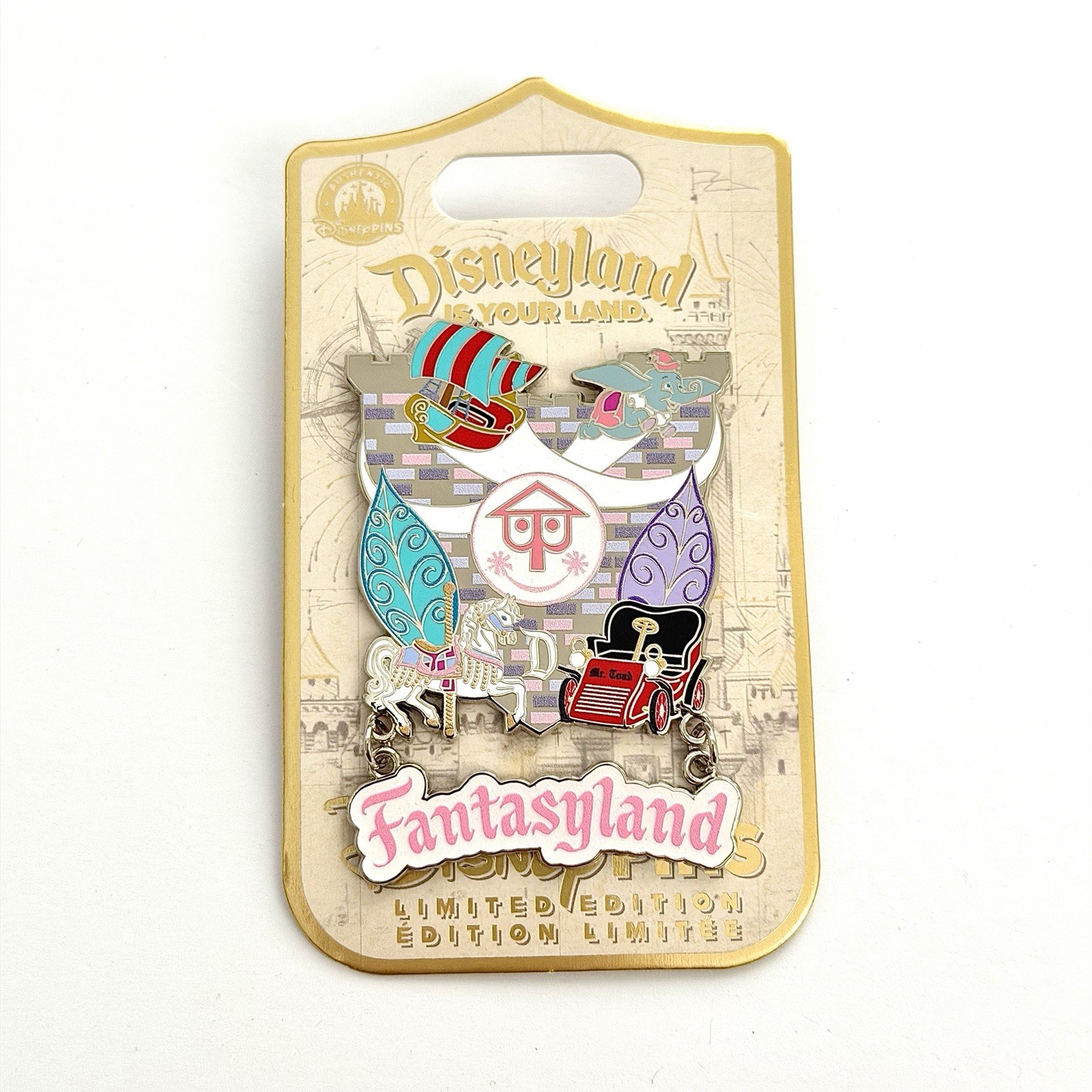 2026 Disneyland Is Your Land Fantasyland Dangle LE 3000 Pin 1/6 1 Of 6 Peter Pan 2026 Disneyland Is Your Land Fantasyland Dangle LE 3000 Pin 1/6 1 Of 6 Peter Pan