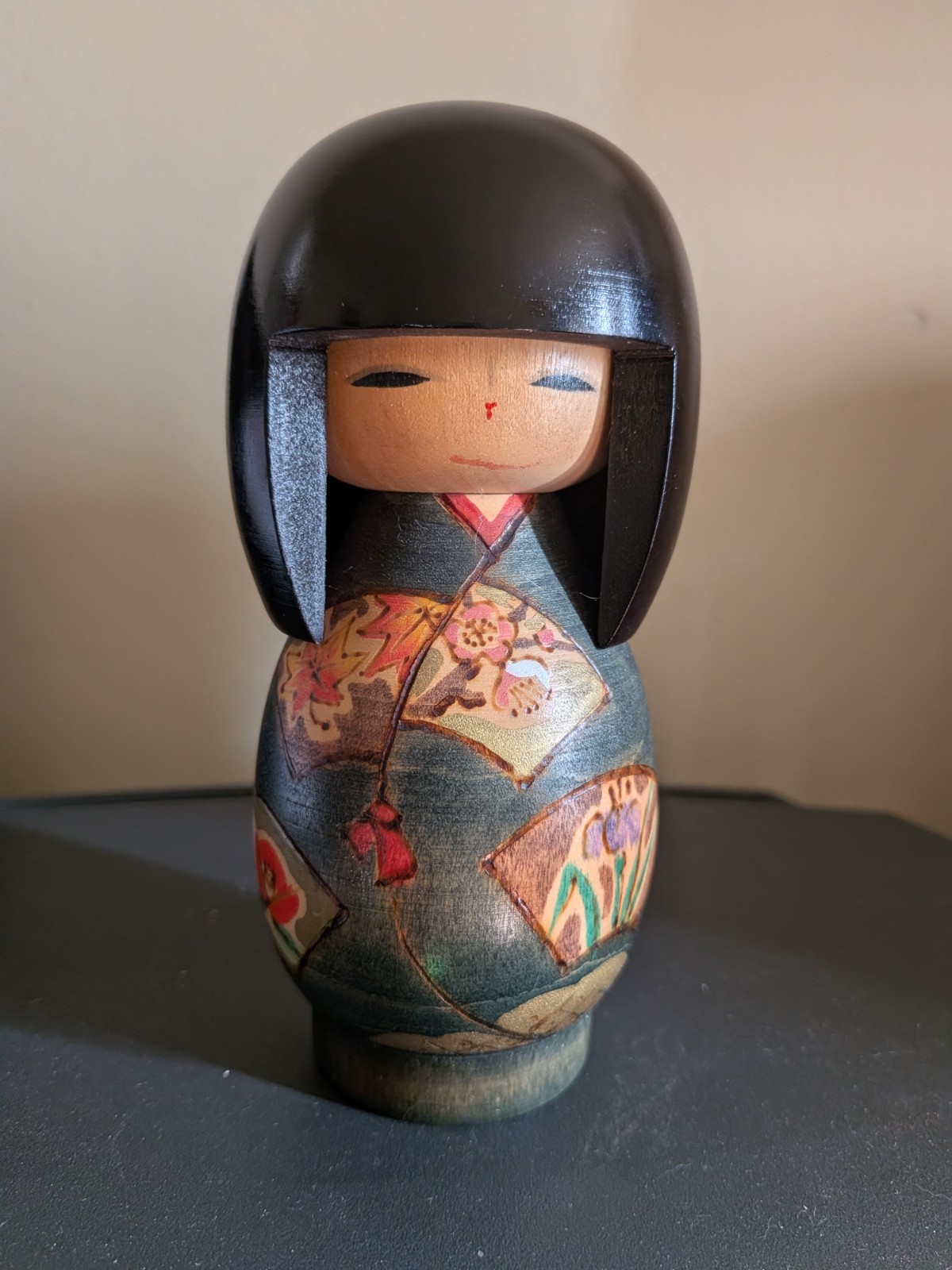 Vintage Creative Sosaku Japanese Kokeshi by Kunio Miyagawa 5.5" Rare Vintage Creative Sosaku Japanese Kokeshi by Kunio Miyagawa 5.5" Rare