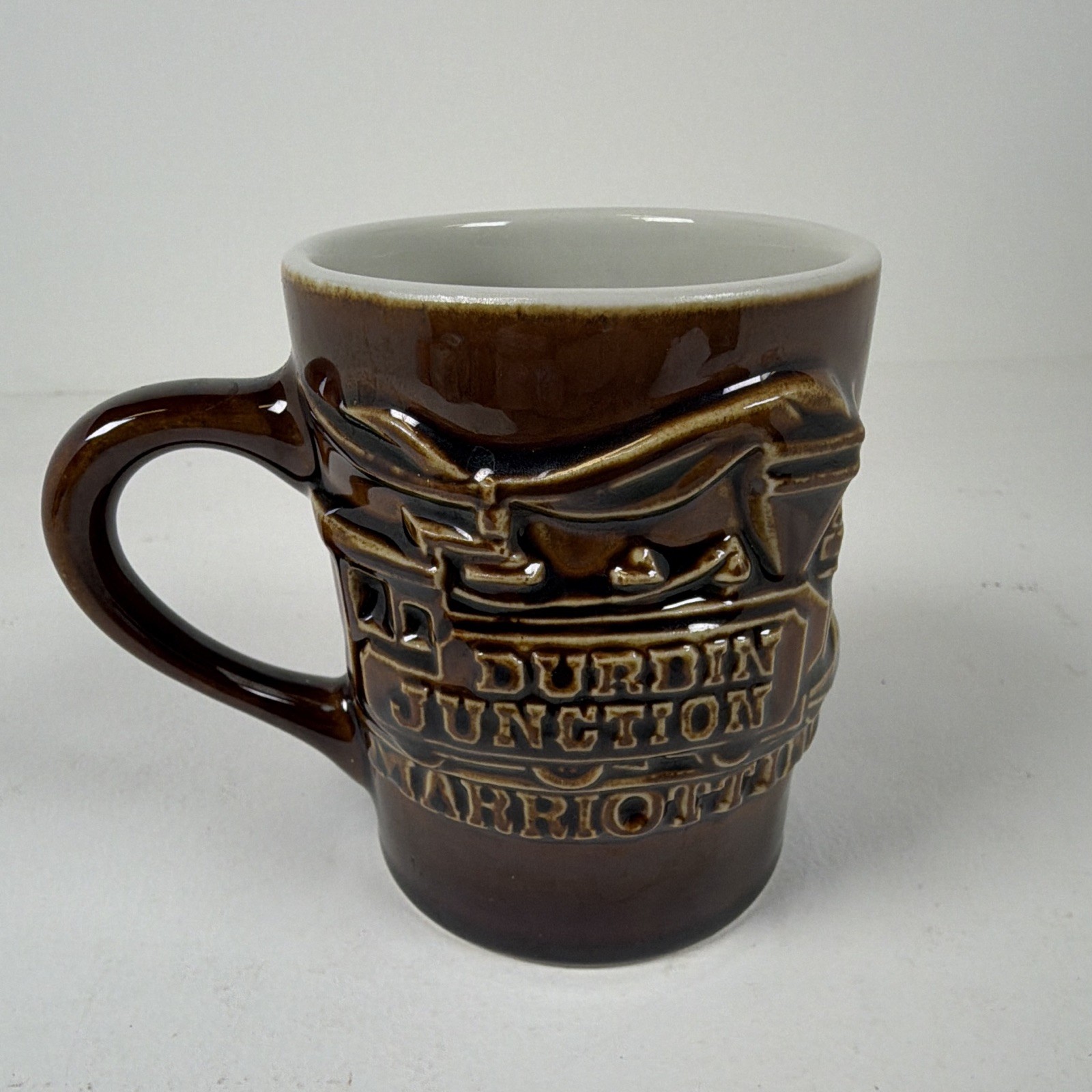 Vintage 1970s Hall Durbin Junction Marriott Inn Mug Train 1314-C USA Indiana Vintage 1970s Hall Durbin Junction Marriott Inn Mug Train 1314-C USA Indiana