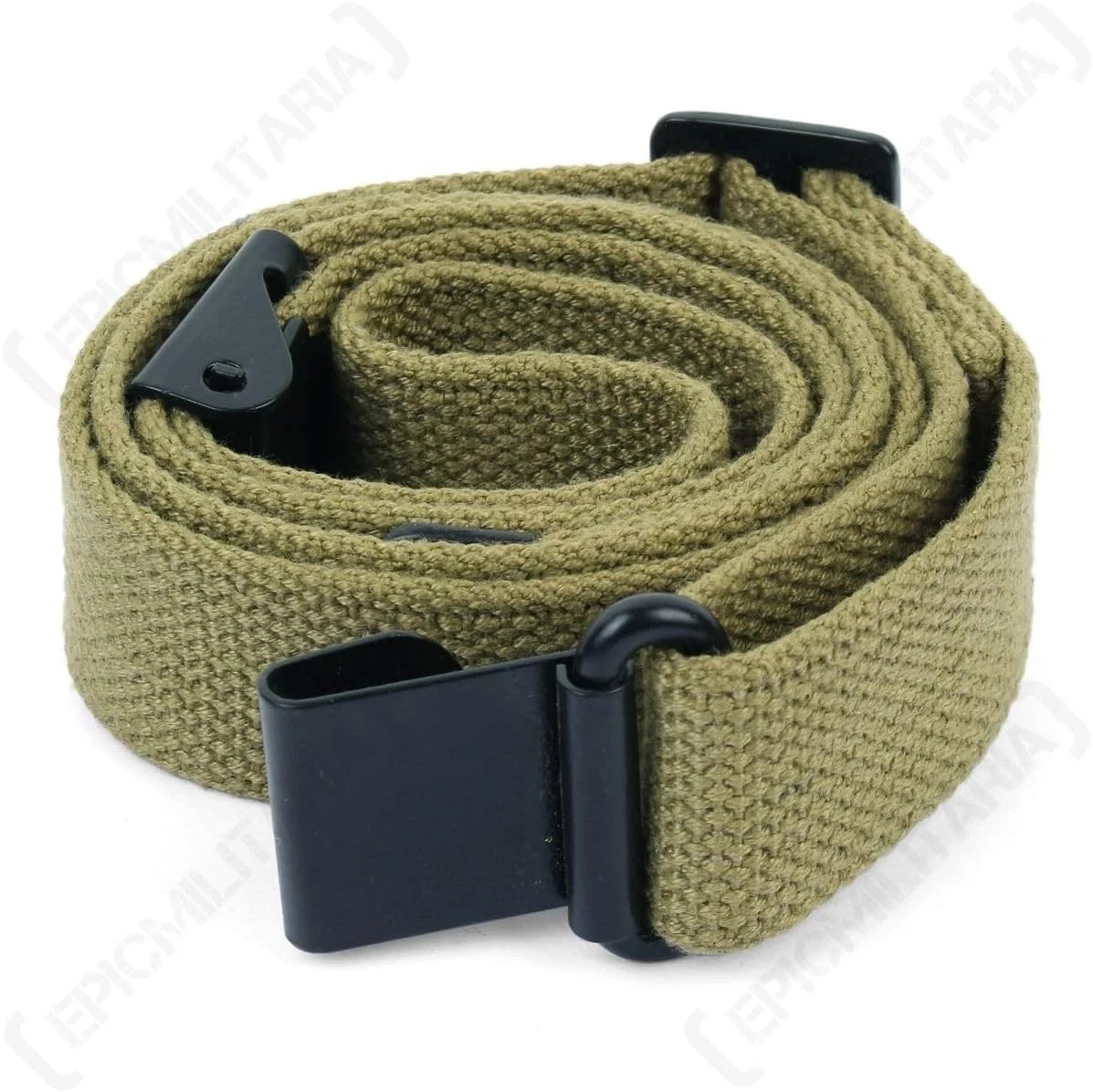 US WWII M1 Garand Sling Canvas Rifle Web Sling with Correct WW2 Hardware (Green) US WWII M1 Garand Sling Canvas Rifle Web Sling with Correct WW2 Hardware (Green)