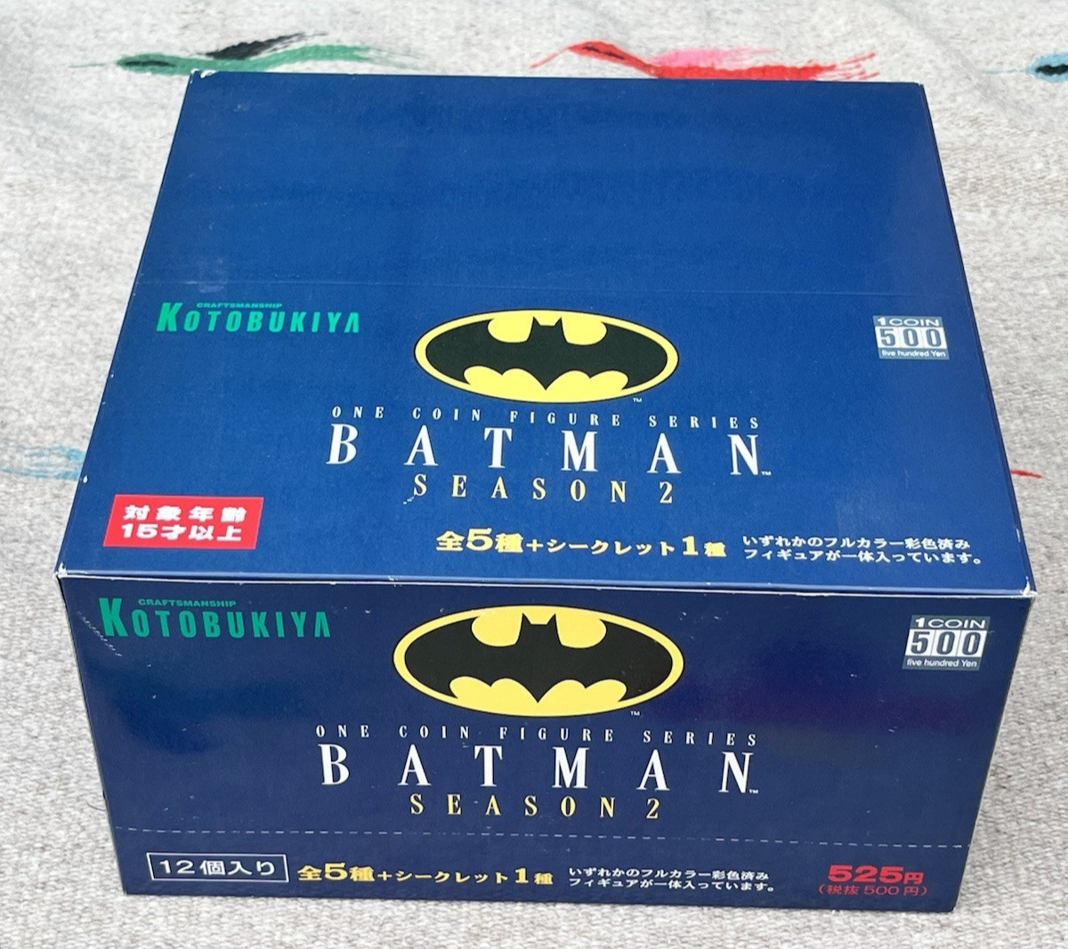 Kotobukiya One Coin Figure Series Batman Season 2 Full Box of 12 New Unopened