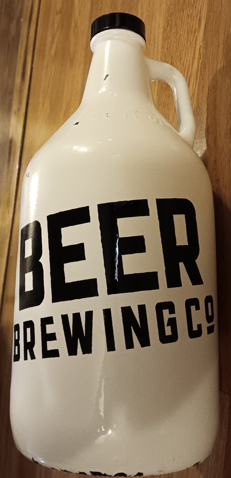 Drink 10 Ten Barrel Beer Brewing Co 64oz Ounce White Paint Glass Growler Cap Lid Drink 10 Ten Barrel Beer Brewing Co 64oz Ounce White Paint Glass Growler Cap Lid