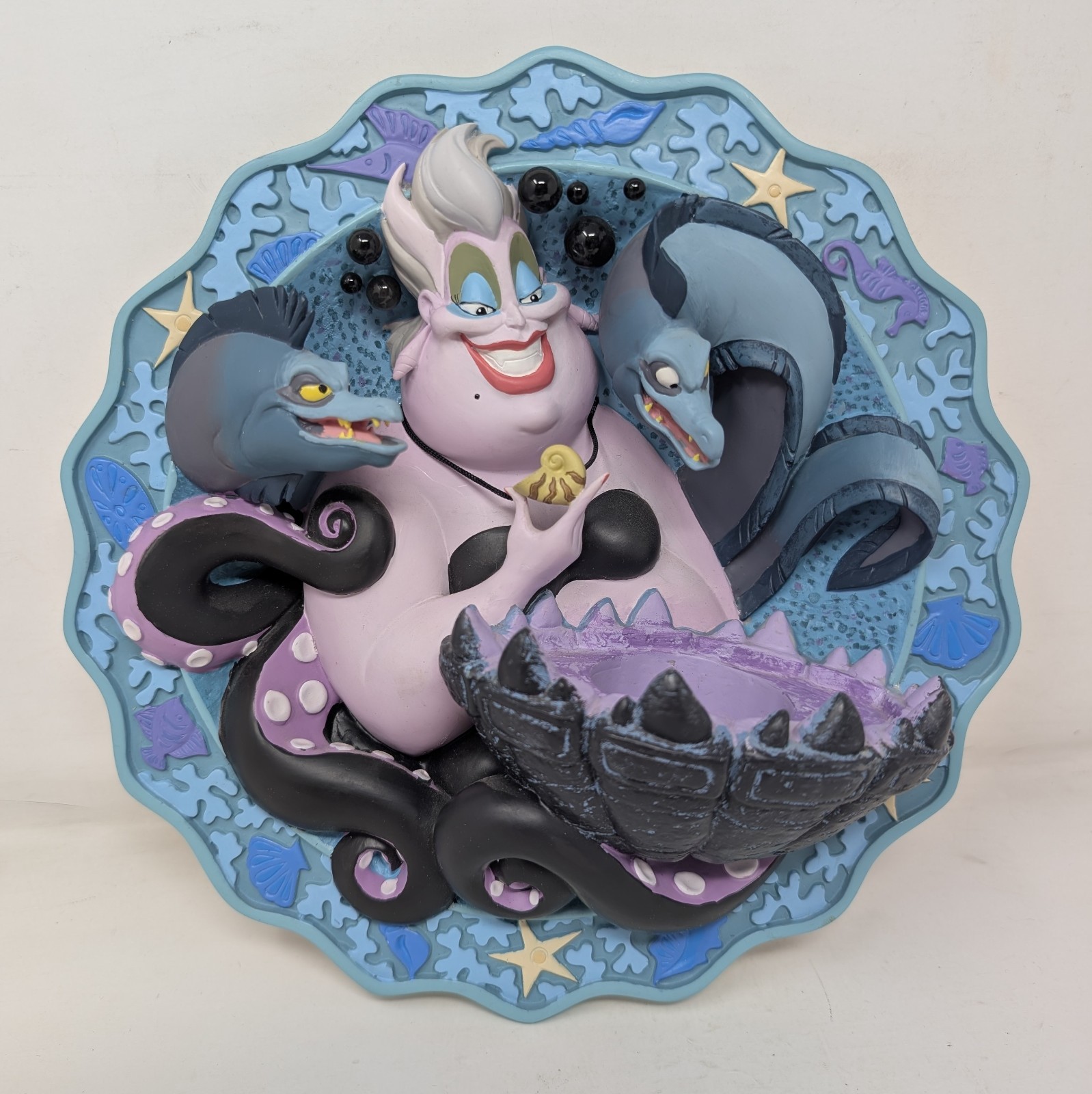 The Disney Store Little Mermaid 3D Plate Ursula’s Spell Limited Edition /5000