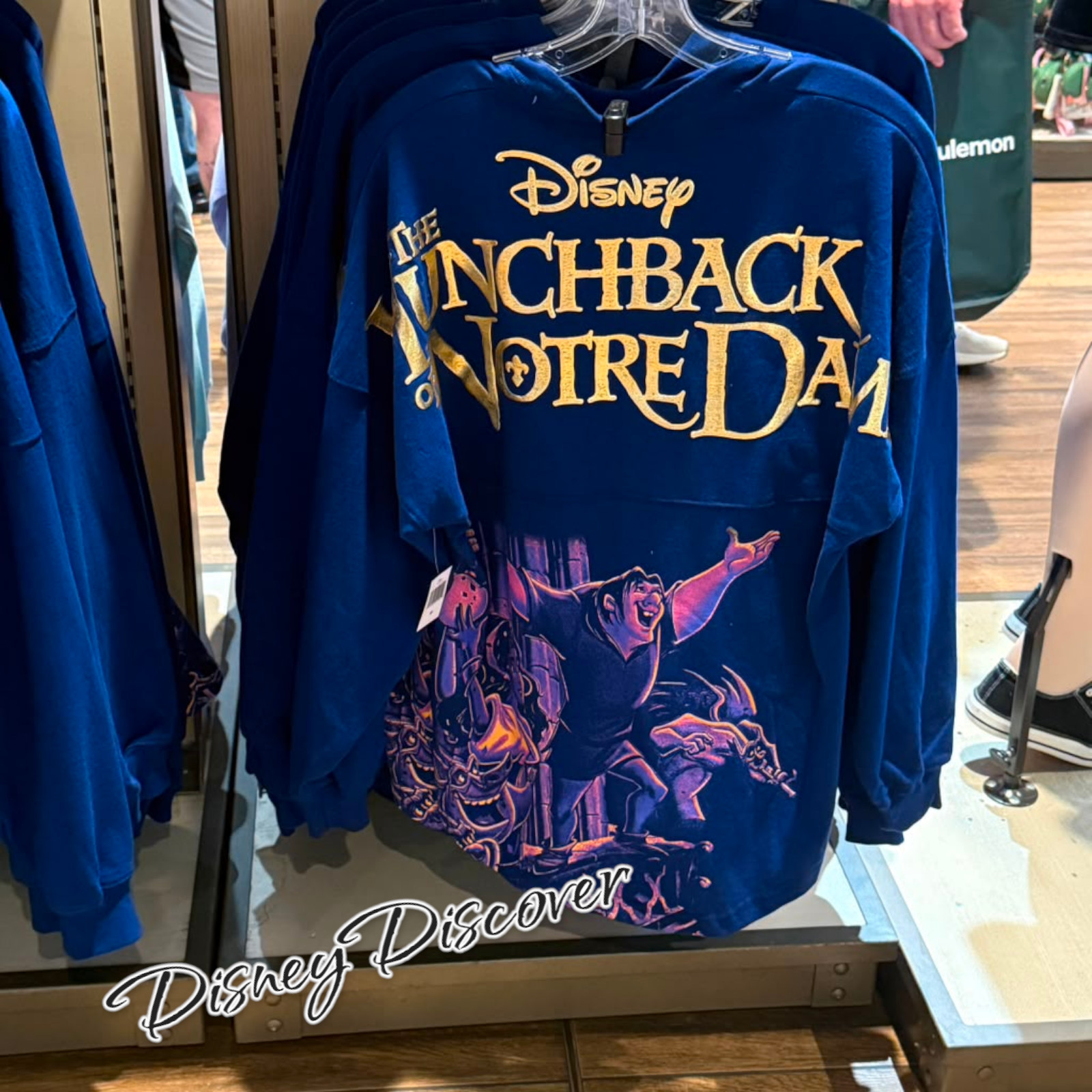 Disney Parks Hunchback of Notre Dame 30th Anniversary Spirit Jersey Size L New Disney Parks Hunchback of Notre Dame 30th Anniversary Spirit Jersey Size L New